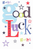 A spark of encouragement leaps from this vibrant good luck card, crafted to echo the warmth and optimism of Canonbury's close-knit streets. The words 'Good Luck' are playfully intertwined in a spectrum of colours-oversized pastel-blue letters mingling with deep reds, leafy greens, and regal purples-as artfully layered as the floral arrangements seen in local Canonbury shops. Sprinkled across the card is a dance of navy, lilac, and zesty lime stars, creating a whimsical night-sky effect reminiscent of stargazing from your Islington back garden. The card's crisp white background enriches each hue, while the finely printed surface invites your fingertips to experience the restful smoothness of quality cardstock. Pressing this card into a friend's hand feels akin to offering a bespoke bouquet-a simple but heartfelt wish for success on a new journey, whether a neighbour's move down Church Street or a cherished student's fresh start at university, all imbued with genuine Canonbury hope.