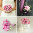 A perfectly rounded bouquet sits nestled inside a contemporary white vessel, forming a smooth, almost architectural dome of roses and gypsophila that looks ready to grace a Canonbury wedding table. Full-headed pink and lavender roses press gently against one another, each blossom velvety and saturated with colour, creating a sense of abundance and quiet luxury. Between them, airy tufts of white baby's breath drift like soft clouds, lightening the palette and adding delicate texture that calls to mind early morning haze above the gardens and courtyards off Essex Road. The container is striking in its own right, with woven, sculptural lines that wrap around the flowers and provide a clean, modern frame for the romantic blooms. Together, the playful pattern of the vessel and the lush, rounded form of the bouquet strike a balance between contemporary design and timeless floral elegance. You can almost imagine it placed at the centre of a reception table in a Canonbury pub dining room, catching the glow of candlelight as guests raise their glasses. The soft fragrance of fresh roses, mingled with the subtle greenness of the foliage, feels intimate and inviting, echoing the calm back streets that wind towards Islington Green. Crafted with a meticulous eye for detail, this arrangement speaks of love, celebration, and thoughtful artistry, perfect for couples seeking something refined yet heartfelt. It's the sort of piece a local Canonbury florist might create for same-day delivery to mark an engagement, wedding breakfast, or milestone anniversary close to home.